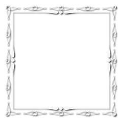 frames in vintage style with elements of ornament, art, pattern, background, texture