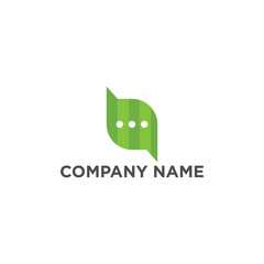 fresh consult logo vector, communication logo inspiration