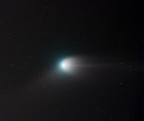 Fototapeta na wymiar Comet C/2022 E3 ZTF on 26th of January 2023