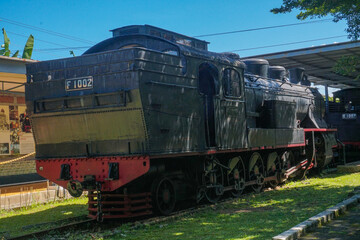 Obraz premium train in the countryside