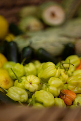 Habanero Peppers in a basket