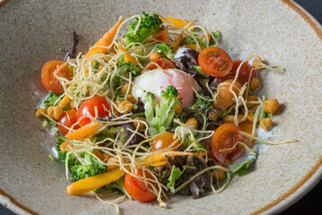 salad with vegetables