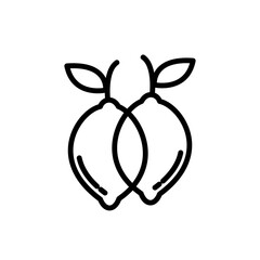 Orange icon vector logo design template