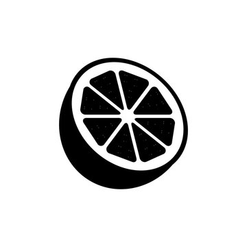 Orange icon vector logo design template