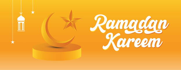 Ramadan Occasion 3d Greetings  Wishes Theme. Ramadan Cannon, Ramadan Mubarak, Happy Ramadan,
Half Moon, Star, 3d Plate, Gradient Color, 
Ramadan Lantern, Islamic Window, Mosque Abu Dhabi, Ramadan Te