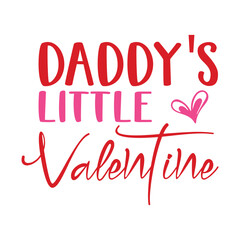 daddy's little valentine