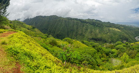 Tahiti island nature landscape, French Polynesia