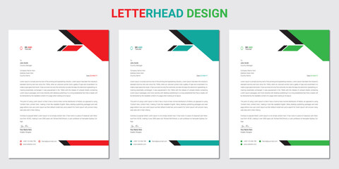 Clean Letterhead Design