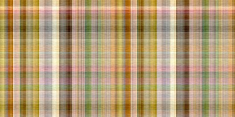 Tartan seamless border. Traditional gingham texture for natural trendy trim. 