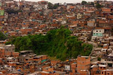 Favela sao paulo Brazil