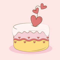 Heart Cake