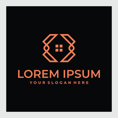 Vector of window icon. Business icon for the company. Logo for Building  Industry . Abstract symbol of window. Vector illustration.