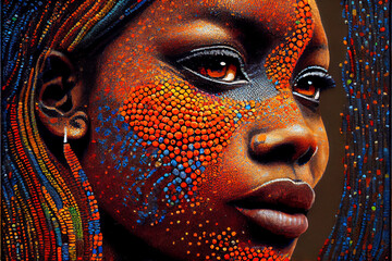 Pointillism Aboriginal Art