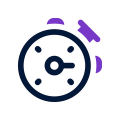 stopwatch icon for your website, mobile, presentation, and logo design.