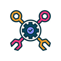 wrench icon for your website, mobile, presentation, and logo design.