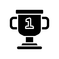 trophy icon for your website, mobile, presentation, and logo design.