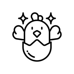 chicken icon for your website, mobile, presentation, and logo design.