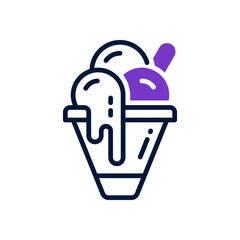 ice cream icon for your website, mobile, presentation, and logo design.