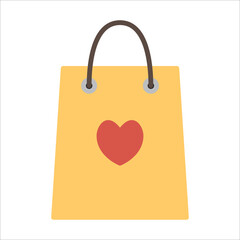 goody bag - gift - shopping - discount - icon vector design template