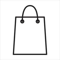 goody bag - gift - shopping - discount - icon vector design template