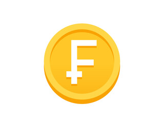 Franc golden coin, pence, Pixel perfect