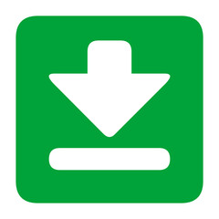 Directional Arrow Symbol on Transparent Background