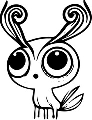 cartoon, cute, monster, eyes, graphics, illustrations, creature, whimsical, adorable, designs, characters, portraits, vector, children, childrens book, happy, cartoon, comic, illustrations, colorful,	