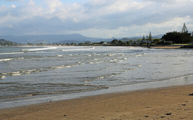 Beach on Mercury Bay - New Zealand