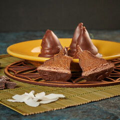 cookies with dulce of milk and chocolate 