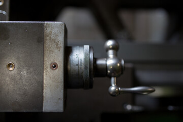 Where parts are made with a lathe