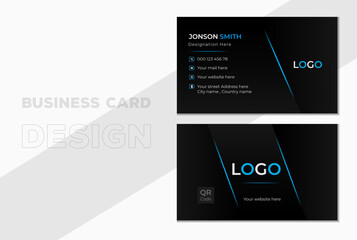luxury clean business card. Modern Business Card.
creative business card template. Modern Business Card . 