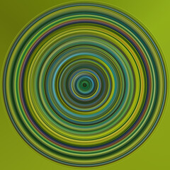 abstract colored circle lines motion blurred