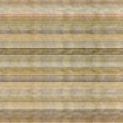 Striped horizontal marl in organic texture seamless pattern. Heathered natural tile for cotton fabric. Weave ikat melange. 