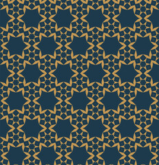 Abstract tileable geometric pattern. A seamless background, vintage texture.	