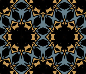 Abstract tileable geometric pattern. A seamless background, vintage texture.	