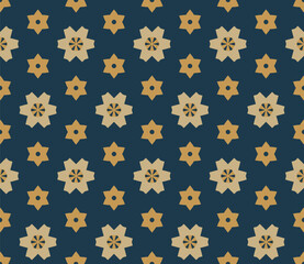 Abstract tileable geometric pattern. A seamless background, vintage texture.	