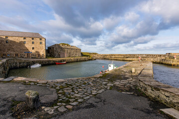 An ancient Moray Port is regularly used for film locations.