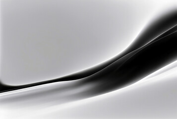 Abstract Background: Black & White Water Scene, Generative AI