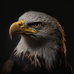 Obraz premium american bald eagle