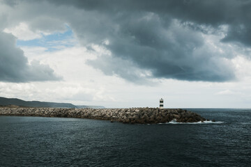 lighthouse on the coast