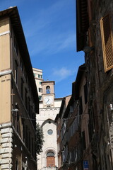 Fototapeta na wymiar Living in Perugia, Italy Umbria