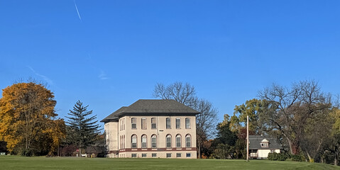 Obraz premium Large country homes of Upstate NY, USA