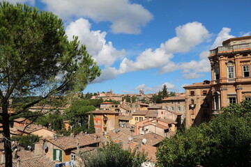 Fototapeta na wymiar Living in Perugia, Italy Umbria
