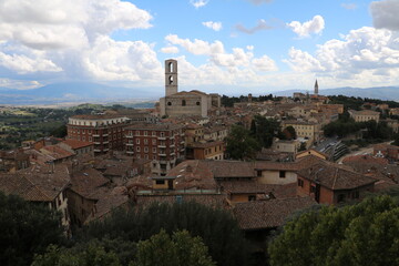 Obraz premium Old town of Perugia, Italy Umbria