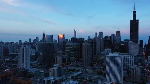 Willis Tower Sunset