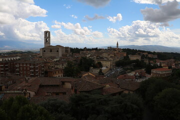 Obraz premium Holidays in Perugia, Italy Umbria