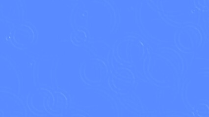 raindrop animation with blue screen