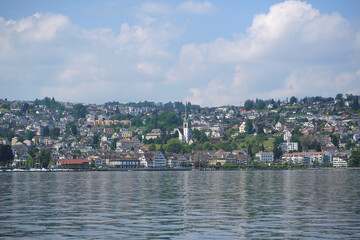 Fototapeta premium view of the town