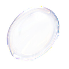 Round bubble. Circle balloon illustration. Round clear balloon. Circle cute bubble.