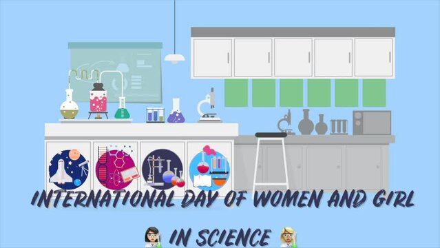 11 february international day of women and girls in science , video animation